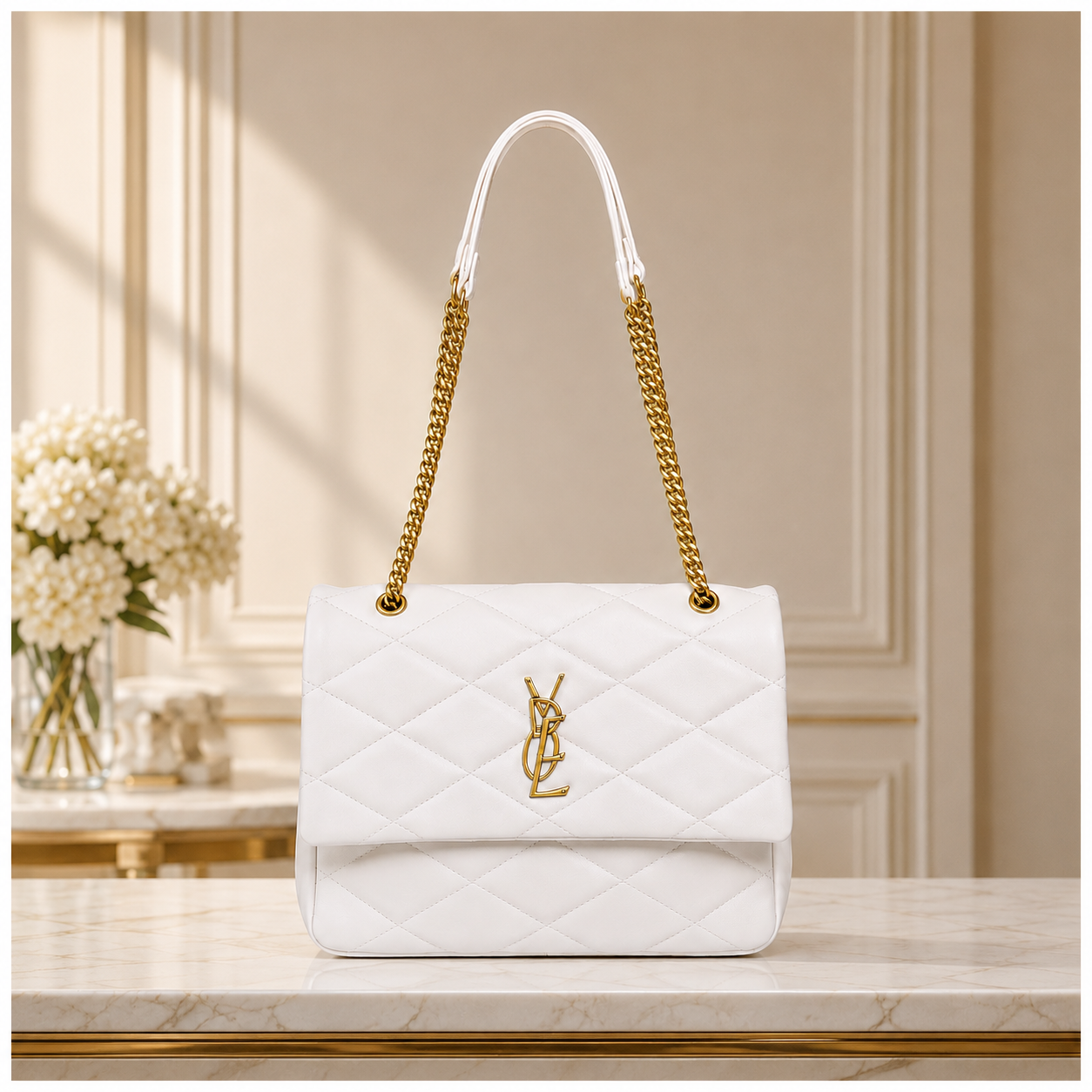 SANAD Luxe Quilted Shoulder Bag
