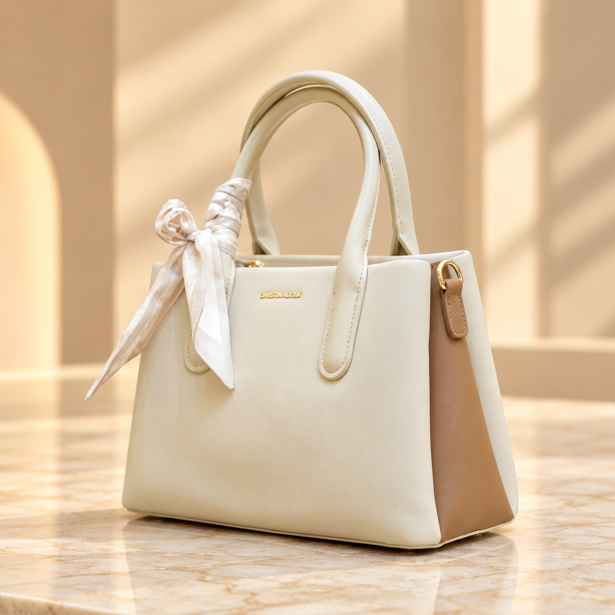 CHRISTINA&OLK Structured Top-Handle Handbag SANAD alternate view